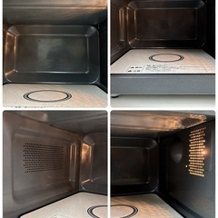 【🐤買取市場 6ヶ月保証】S702 ⭐ Eangle ❘ イーアングル フラット電子レンジ ( ヘルツフリー) 19年製 ANG-MO-A5 ⭐ 動作確認済 ⭐ クリーニング済の画像