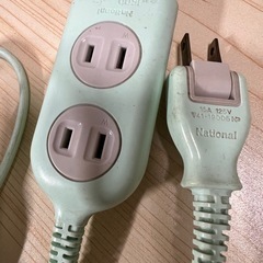 National 3口延長コード 15A 125V 2mの画像