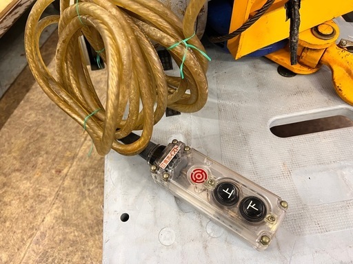 日本ホイスト 電気ホイスト ウインチ 0.5t 500kg 動作未確認 200V 【11147516】