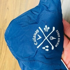 Callaway Weather Series ネイビー レインキャップの画像