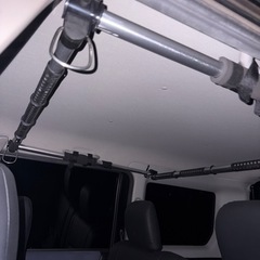 インテリアバー　ロッドホルダーの画像