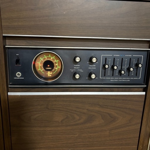 【動作品】ビクター SSL-46TS　ステレオ 昭和　レトロ 説明書付き