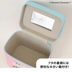 ムーミンミラー付きコスメボックスの画像