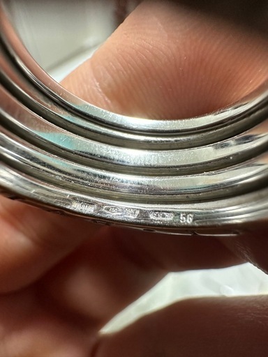 ブルガリbゼロワン　k18 指輪56サイズ　11g
