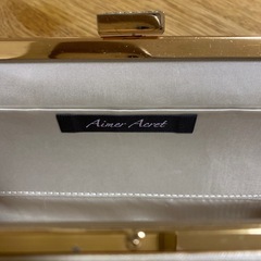 Aimer Acret エメエクレ　クラッチバッグ　パーティバッグ　結婚式の画像