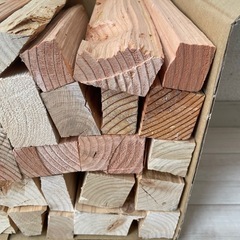 薪　木材詰め合わせ　80サイズ　21センチ　キャンプ　焚き火　BBQの画像
