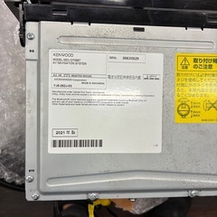 KENWOOD MDV-D708BT カーナビ 2021年製の画像