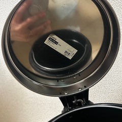 ★決まりました★IKEA ゴミ箱　小さめ　スチール　シルバーの画像
