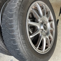 155/65/R14　スダットレスアルミホイールセットの画像