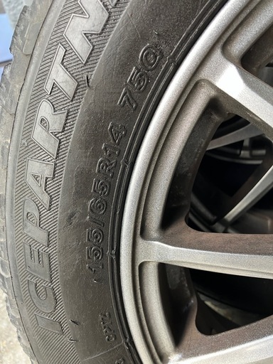 155/65/R14　スダットレスアルミホイールセット TOYO 155/65R/14インチ スタッドレスタイヤ ホイールセット 155 65 r14 
