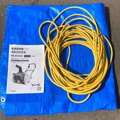 ハイガー　電動除雪機　HG-k1650 モーター1600wの画像