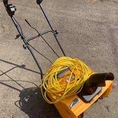 ハイガー　電動除雪機　HG-k1650 モーター1600wの画像