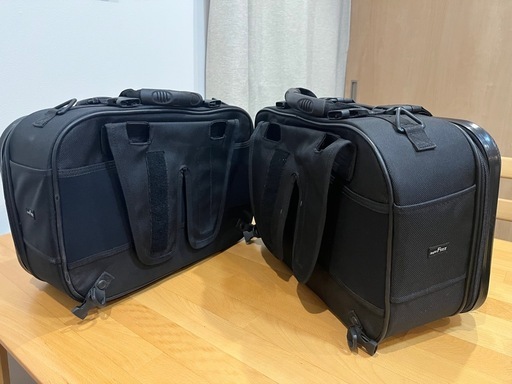 TANAX MFK-208 ツアーシェルケース 左右セット 使用感あり