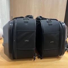 TANAX MFK-208 ツアーシェルケース 左右セット 使用感あり の画像