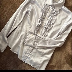 ママブラウス＆卒業式・入学式ブレザー スカート シャツ 3点セット の画像