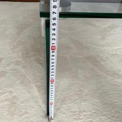 Francfrancガラステーブルの画像