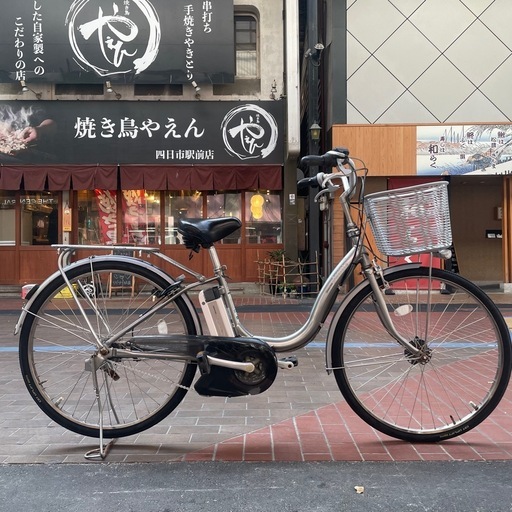 【バッテリー新品】 ブリヂストン アシスタ  26インチ 8.7AH 電動自転車 タイヤ新品