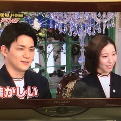 SHARP製　２０インチ液晶
テレビの画像