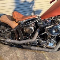 ハーレーダビットソン　世界に1台　ビルダー制作の画像