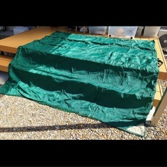 美品 サウスフィールド テントインナーマット 3m キャンプの画像