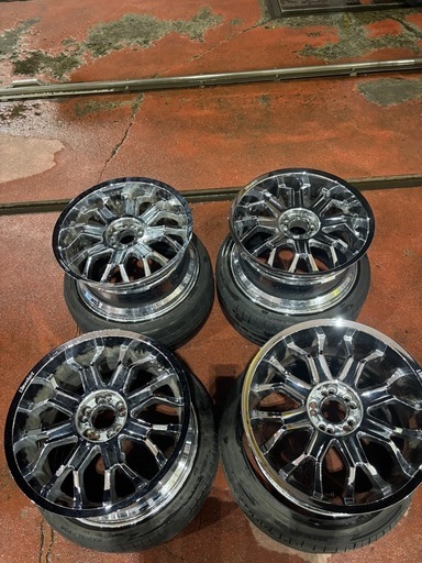 （お話中）レーベンハートVert88 19インチアルミホイール 9.5J+38 5H114.3 / 5H112　
