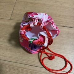 七五三　3歳　着物セット 95cm ピンク　赤　蝶々　牡丹の画像