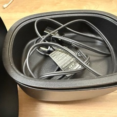 無印　深型ホットプレートの画像