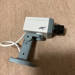 防犯ダミーカメラⅡ（未使用・センサー内蔵・首振り機能）の画像