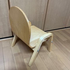 子ども椅子　木製椅子 KATOJI 株式会社カトージ ミニチェア(ナチュラル)の画像