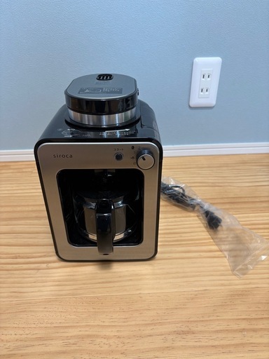 【新品未使用】シロカ　コーヒーメーカー