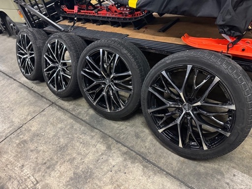 22インチ　タイヤセット レクサスRX等に