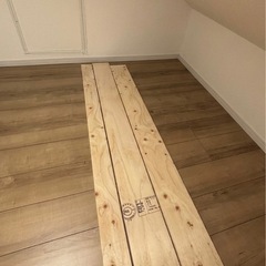 屋根裏DIY用 足場合板（カット済み・使用感あり）の画像