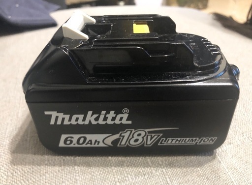 マキタ  バッテリー　18v 6A 美品 