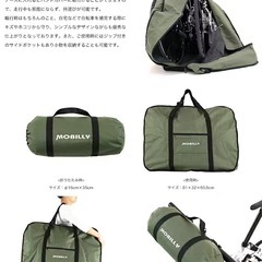 【2台セット】RENAULT LIGHT10 折りたたみ自転車 + 専用バッグ付の画像