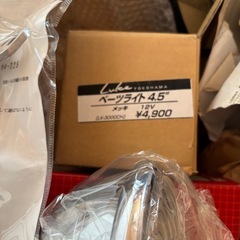 新品未使用ホンダ SL230、ヤマハ セロー225 ラフ&ロード　ルーク　ライトステーヘッドライトセットの画像