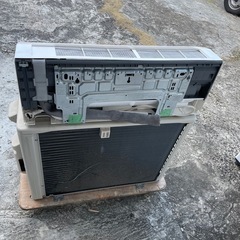 日立　しろくまくん　22年製　14畳　エアコン　ポンプダウン済の画像