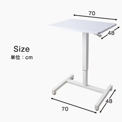 昇降デスク・リモートワークの画像