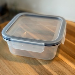 IKEA 食品保存容器 3個セット 透明の画像