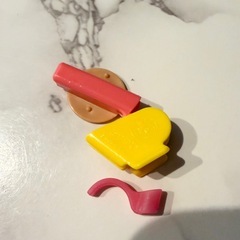 【美品】パーツのみ アンパンマン しつけ箸 トレーニング箸 右利き用の画像