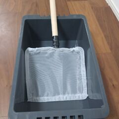 メダカ用品（自作タモ）の画像