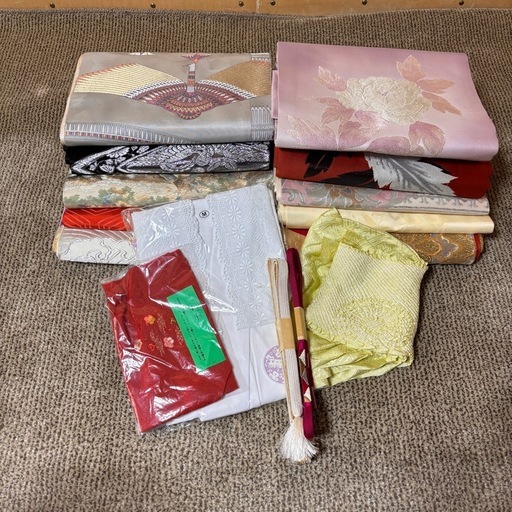 D_帯10点＋和装小物含め15点まとめ売り