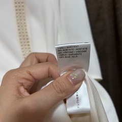 Chloé ホワイト 半袖シャツの画像