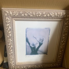 カリモクタニ焼。マガンダ額縁。傷ありや少ないの画像