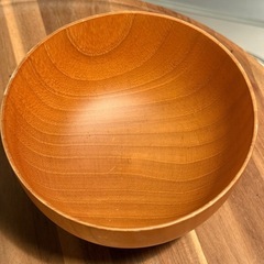 木製汁椀 2個セットの画像