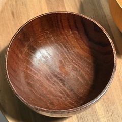 木製汁椀 2個セットの画像