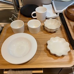 お皿、お盆の画像