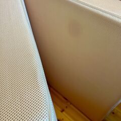 【美品・使用1回のみ】寝具豪華2セット分　三つ折りマットレス （モダンデコ×ニトリ）の画像