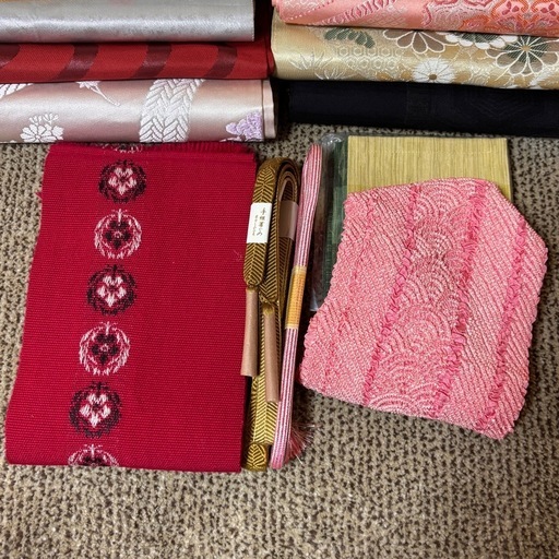 E帯12点＋和装小物含め15点以上まとめ売り