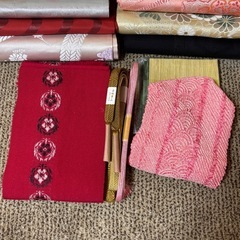 帯12点＋和装小物含め15点以上まとめ売りEの画像