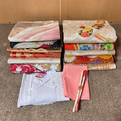 F_帯11点＋和装小物含め15点以上まとめ売り